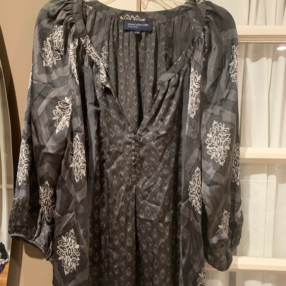 Jones satin blouse